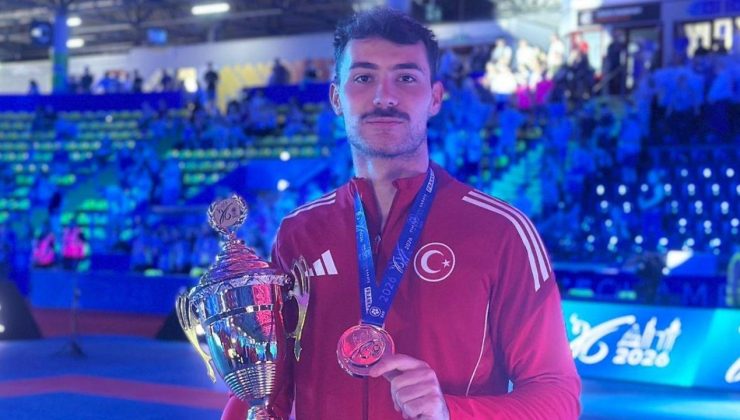 Düzceli Milli Karateci Avrupa İkincisi Oldu