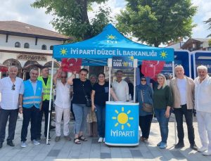 İYİ Parti Düzce İl Başkanı Demet Demir Boşver: “Vatandaşın En Büyük Sorunu Geçim Sıkıntısı”