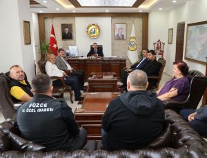 Yol-İş Yönetiminden Genel Sekreter Nuri Çelik’e Ziyaret