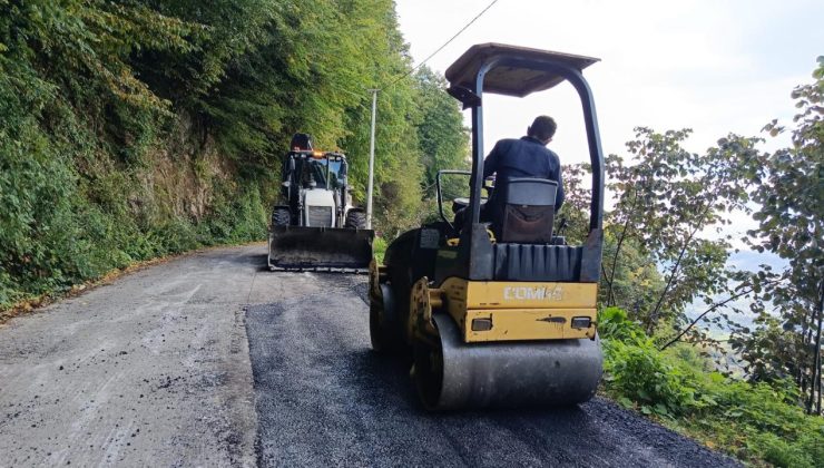 Yunusefendi Köyü’nde Asfalt Yama Çalışmaları Sürüyor